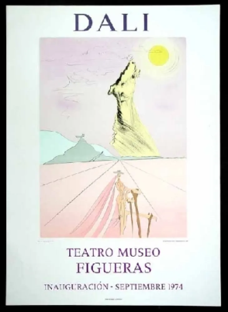Manifesti Dali - Teatro museo Figueras