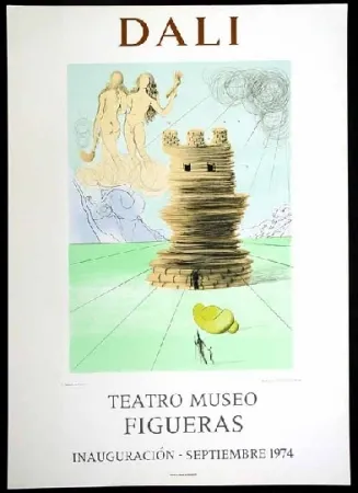 Manifesti Dali - Teatro museo Figueras