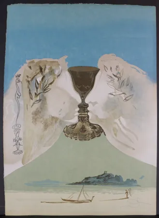 Litografia Dali - The Chalice of Love
