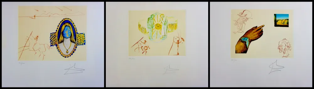 Incisione Dali - The Cycles of Life Complete Suite