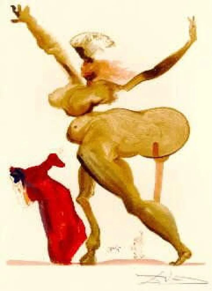 Litografia Dali - The Divine Comedy - Hell - Chant 33 