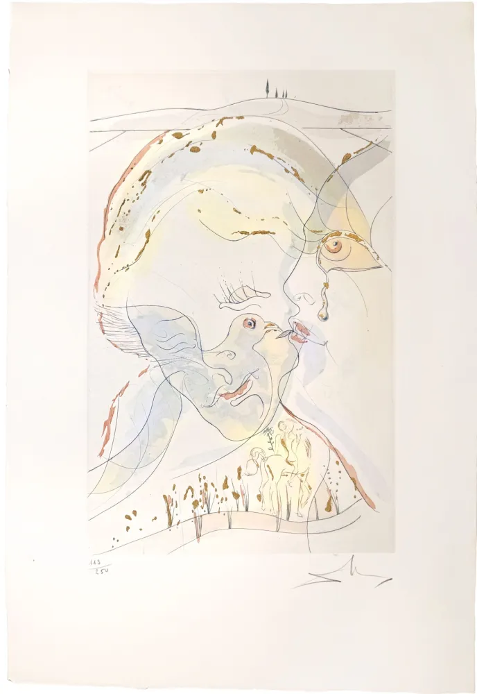 Punta Secca Dali - THE DOVELIKE EYES OF THE BRIDE