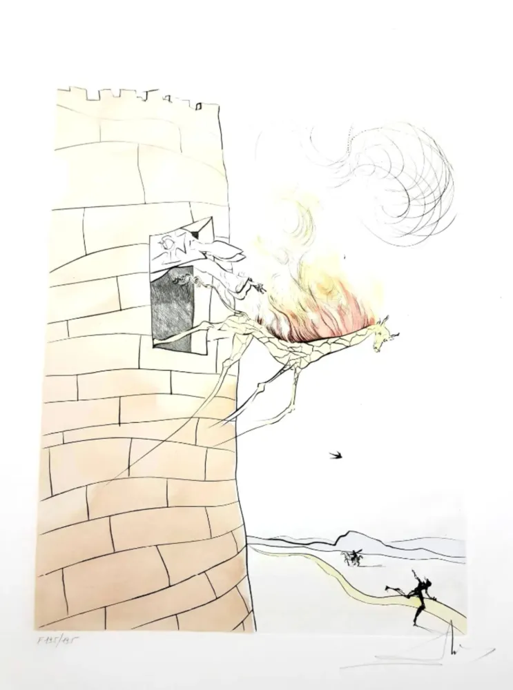 Incisione Dali - The Grand Inquisitor