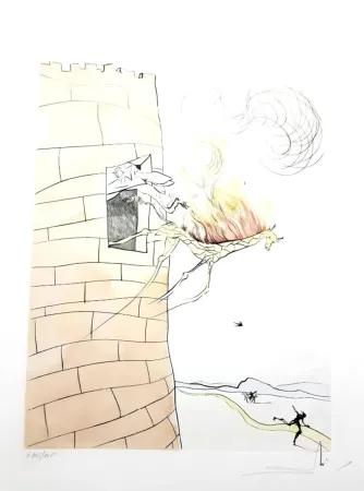 Incisione Dali - The Grand Inquisitor