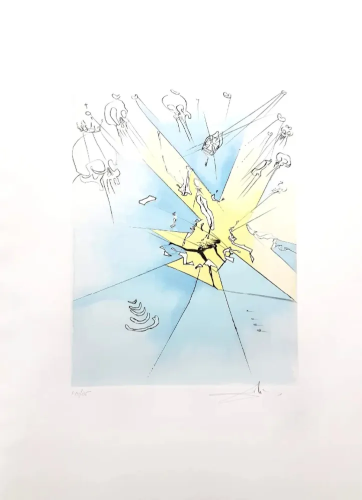 Incisione Dali - The Grand Inquisitor Expels the Savior