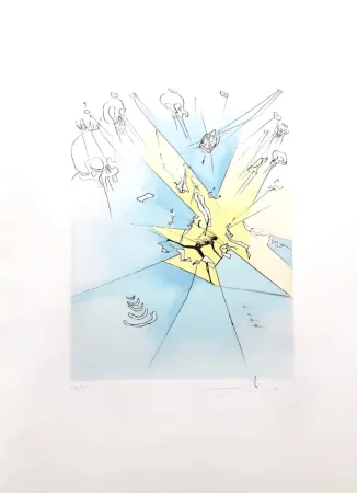 Incisione Dali - The Grand Inquisitor Expels the Savior