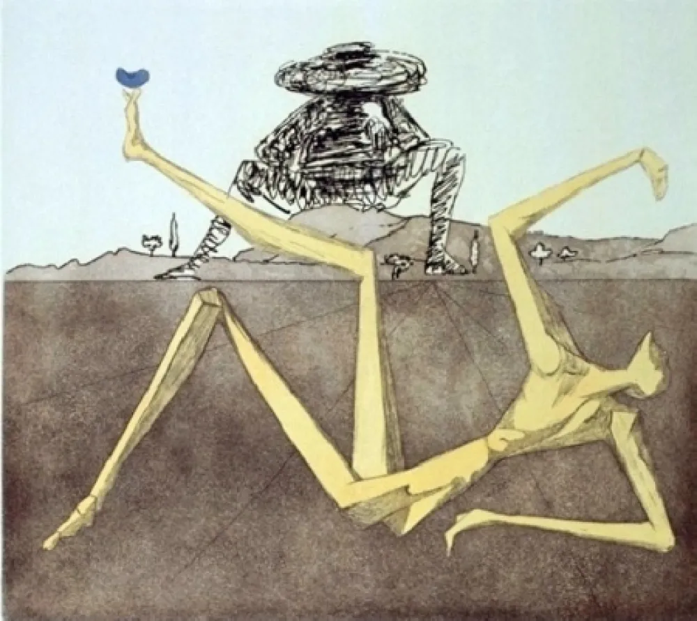 Acquaforte E Acquatinta Dali - The Heart Of Madness