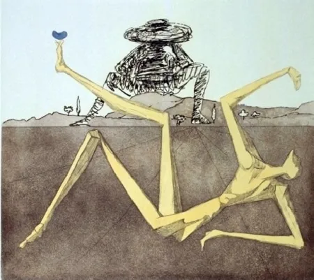 Acquaforte E Acquatinta Dali - The Heart Of Madness