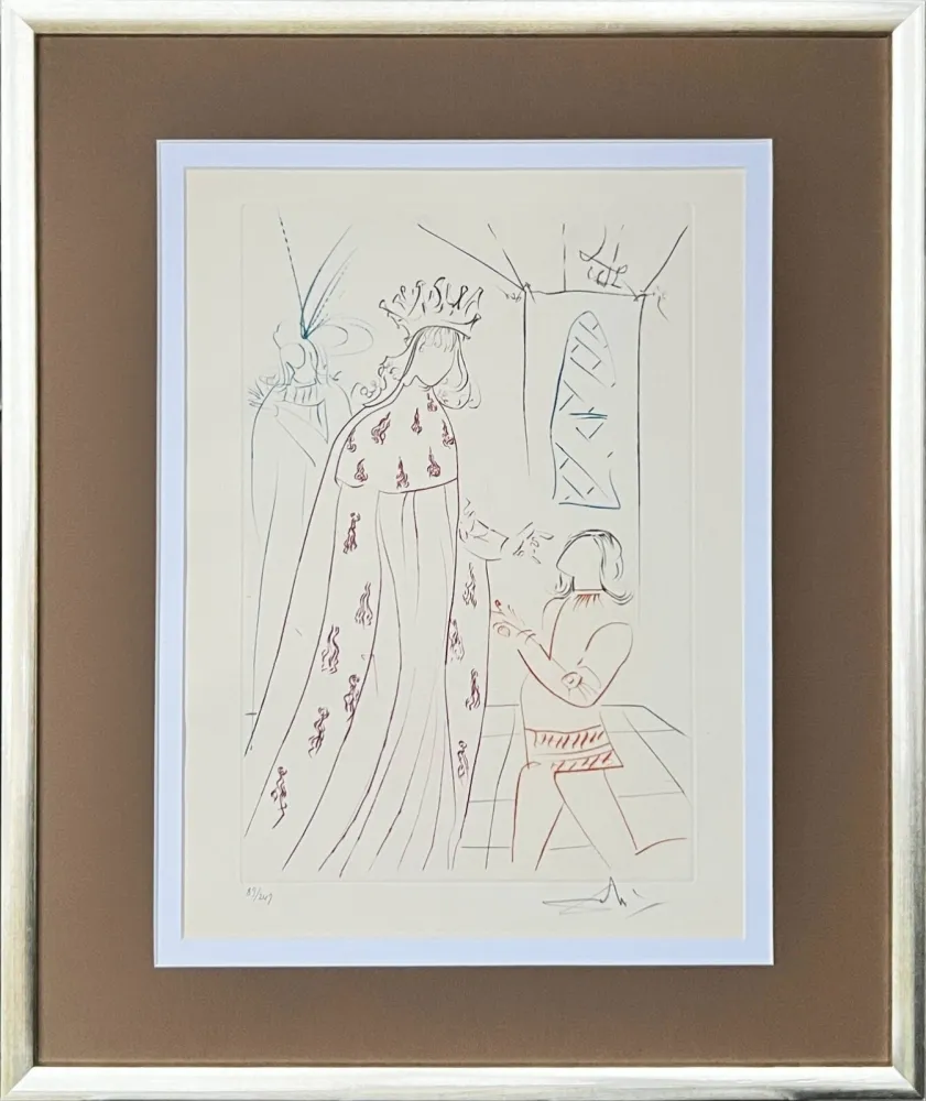 Punta Secca Dali - The Knighting of Lancelot