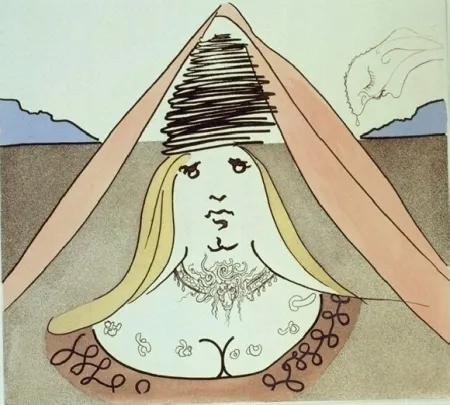 Acquaforte E Acquatinta Dali - The Lady Dulcinea