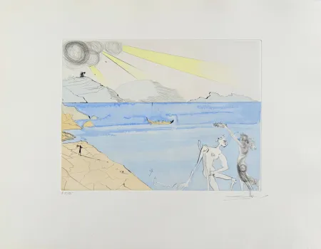 Acquaforte Dali - The Laurels of Happiness
