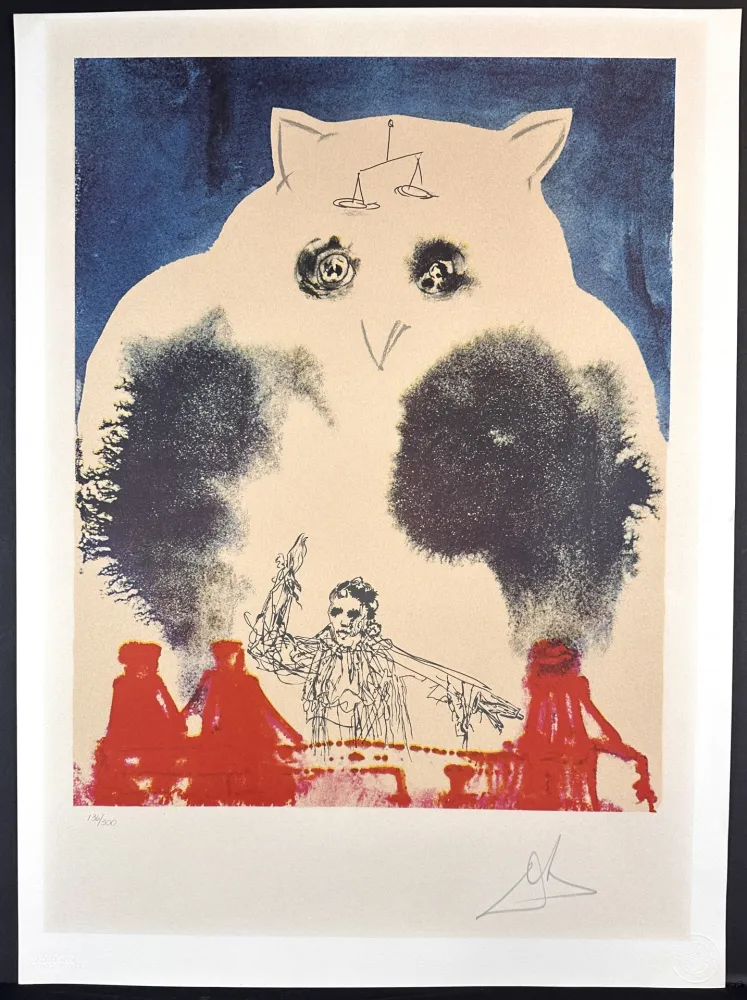 Litografia Dali - The Lawyer
