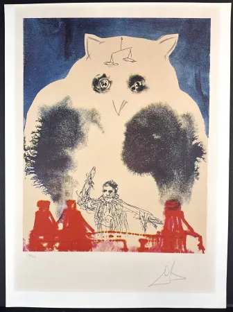 Litografia Dali - The Lawyer