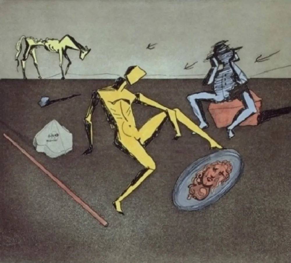 Acquaforte E Acquatinta Dali - The Mirror Of Chivalry