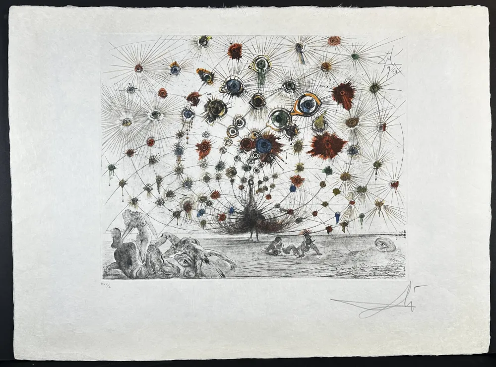 Incisione Dali - The Mythology Argus Color