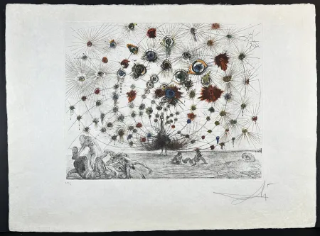 Incisione Dali - The Mythology Argus Color