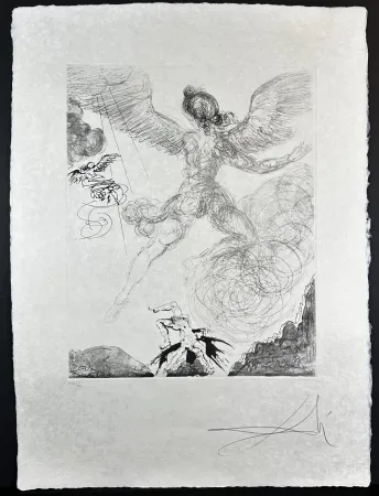 Incisione Dali - The Mythology Icarus