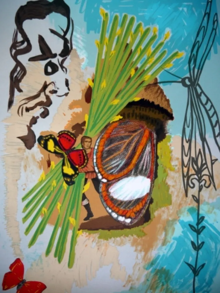 Litografia Dali - THE OVERSEER