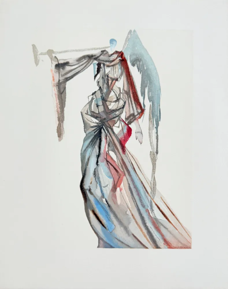 Incisione Su Legno Dali - The Paradise, Canto 10 - The Angel of the Sun