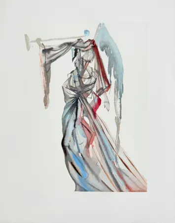 Incisione Su Legno Dali - The Paradise, Canto 10 - The Angel of the Sun