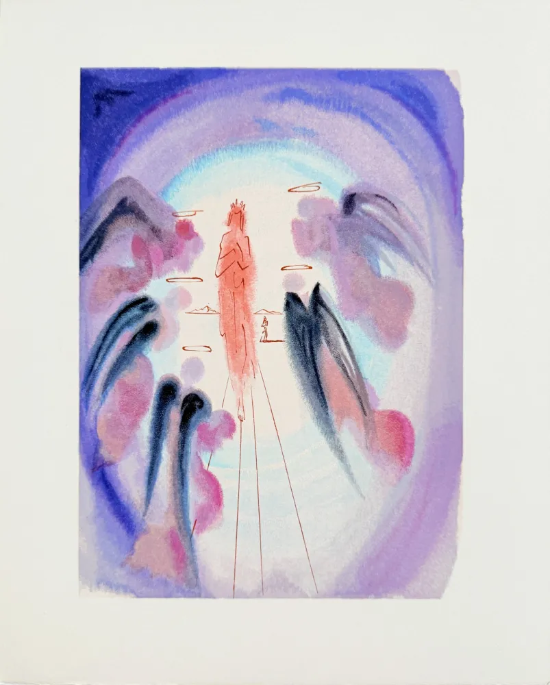 Incisione Su Legno Dali - The Paradise, Canto 24 - The Joy of the Blessed
