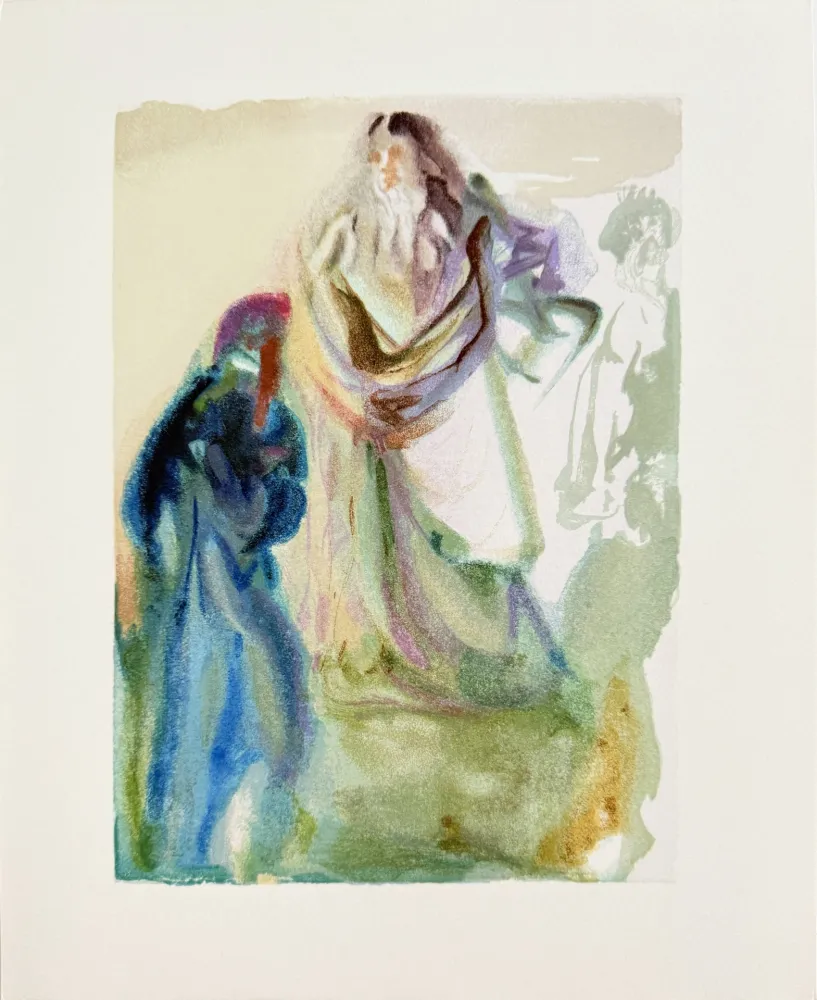 Incisione Su Legno Dali - The Paradise, Canto 28 - The Movement Toward God