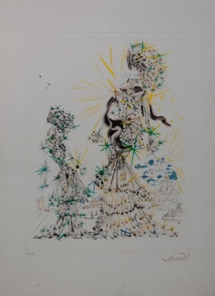 Acquaforte Dali - The scarf