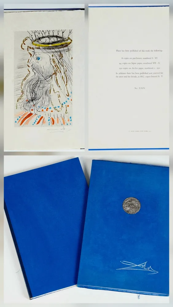 Libro Illustrato Dali - The Song of Songs of King Solomon Deluxe Japan