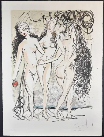 Litografia Dali - The Three Graces 