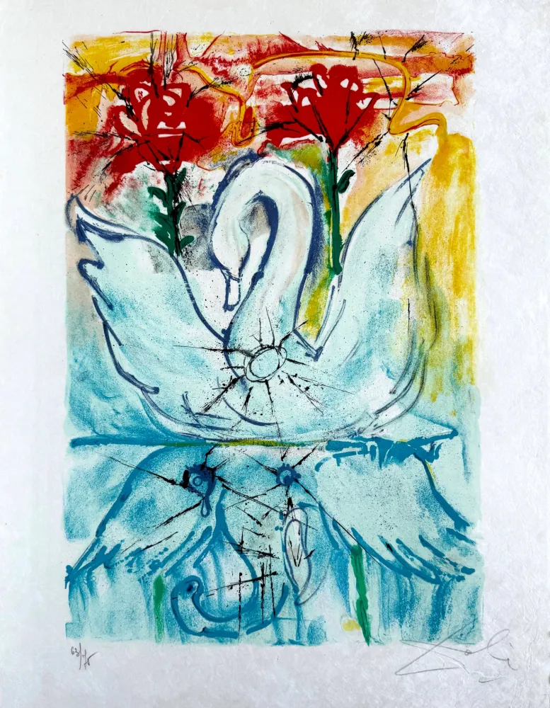 Litografia Dali - The Ugly Duckling