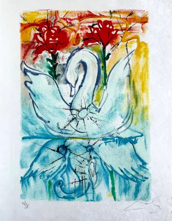 Litografia Dali - The Ugly Duckling