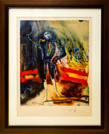Litografia Dali - Tribute to Escamillo