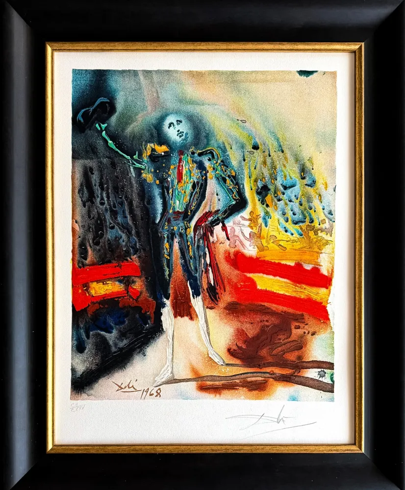 Litografia Dali - Tribute to Escamillo