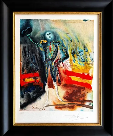Litografia Dali - Tribute to Escamillo