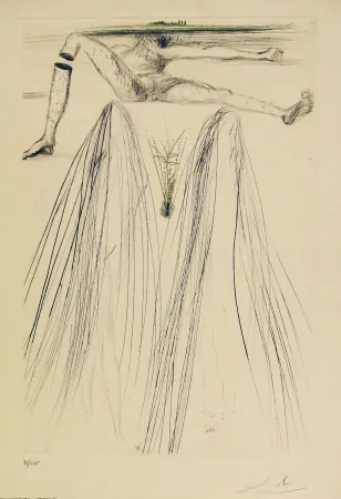 Acquaforte E Acquatinta Dali - Tristan et Iseult - The Giant Beliagog