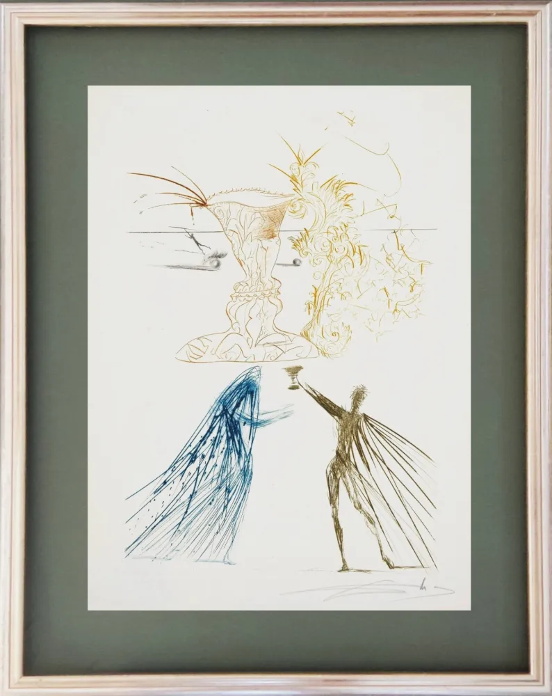 Acquaforte Dali - Tristram and Iseult