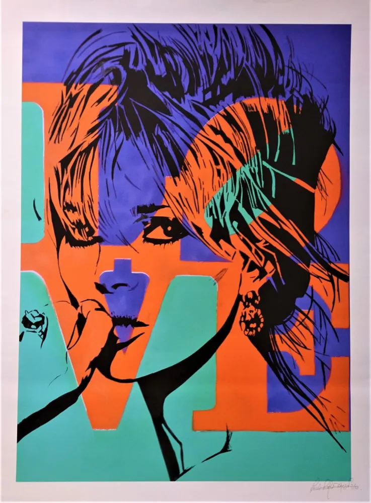 Serigrafia Darbon - LOVE KATE
