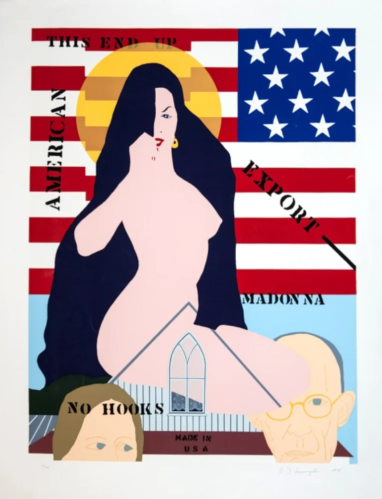 Serigrafia D'arcangelo - American Madonna No. 1
