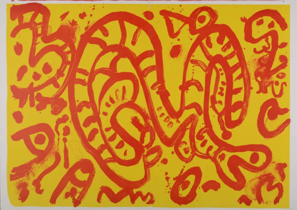 Litografia Davie - One Cent Life, 1964