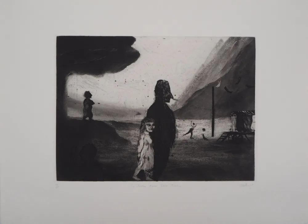 Incisione Davies - Du destin d'une petite foraine