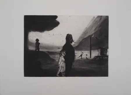 Incisione Davies - Du destin d'une petite foraine