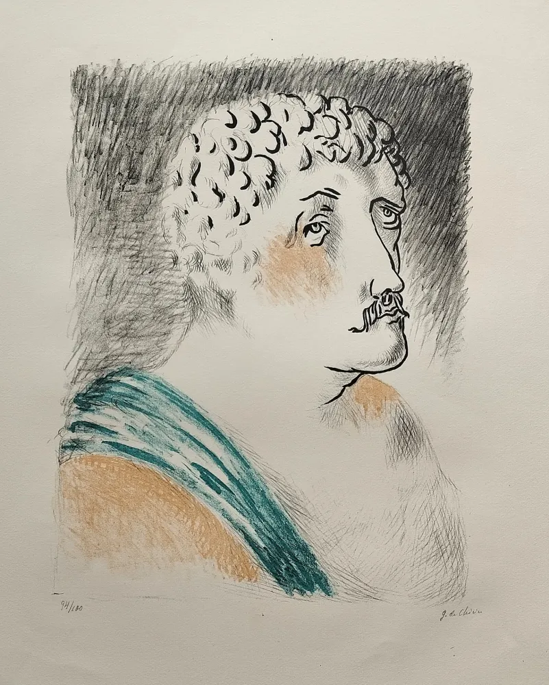 Litografia De Chirico - Hebdomeros