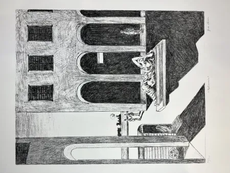 Litografia De Chirico - Malinconia