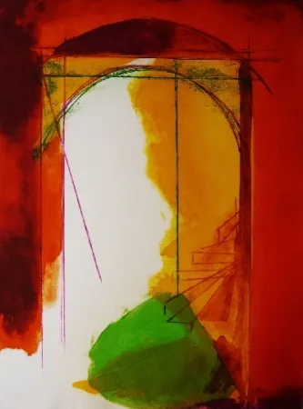 Acquaforte E Acquatinta De Juan - Puerta arabe