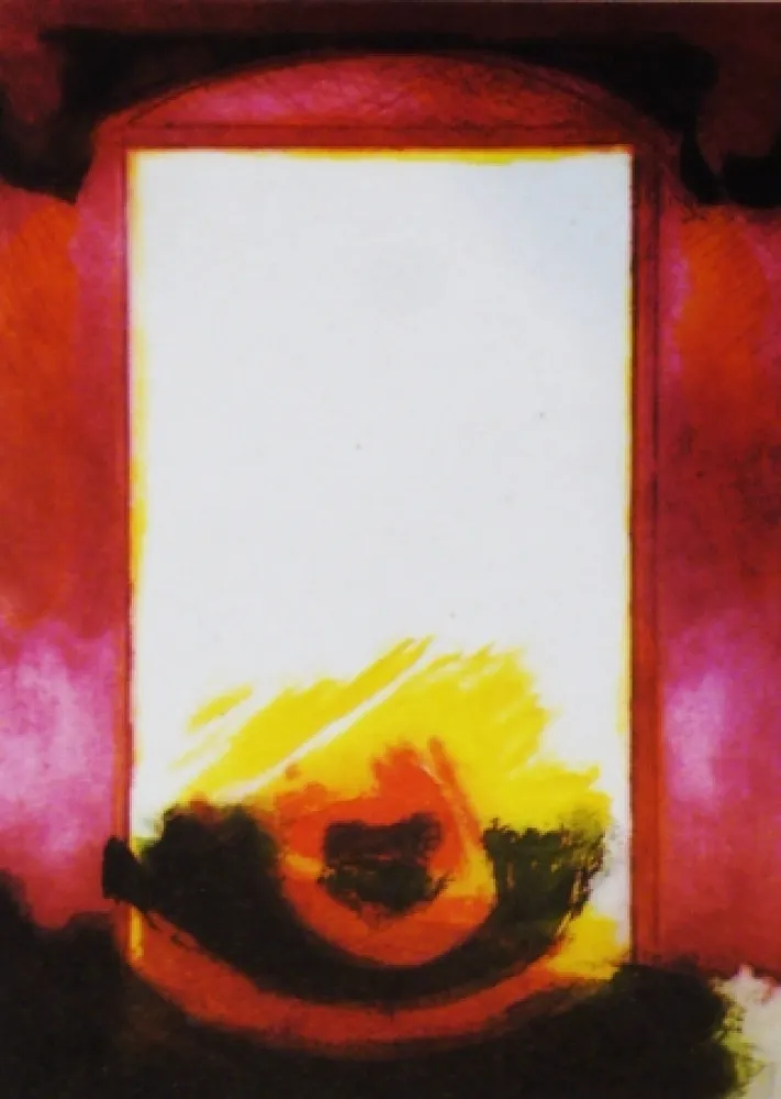 Acquaforte E Acquatinta De Juan - Puerta morada