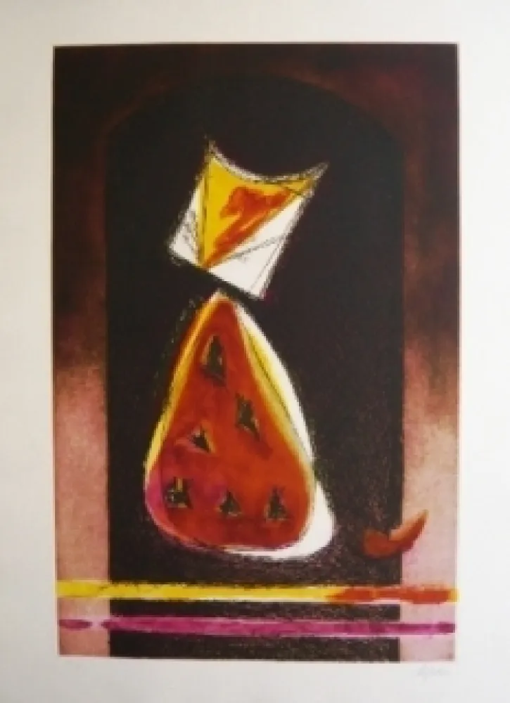 Acquaforte E Acquatinta De Juan - Retrato de Luisito en forma de pera