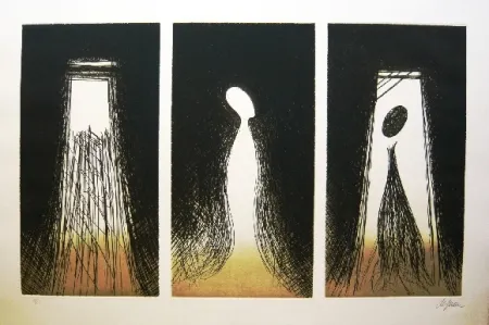 Acquaforte E Acquatinta De Juan - Triptico