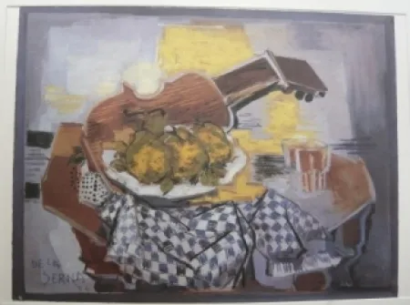 Litografia De La Serna - Nature morte