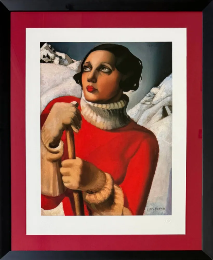 Grafica Numerica De Lempicka - Saint Moritz, 1929