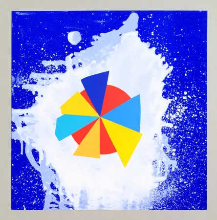 Serigrafia De Maria - Composizione